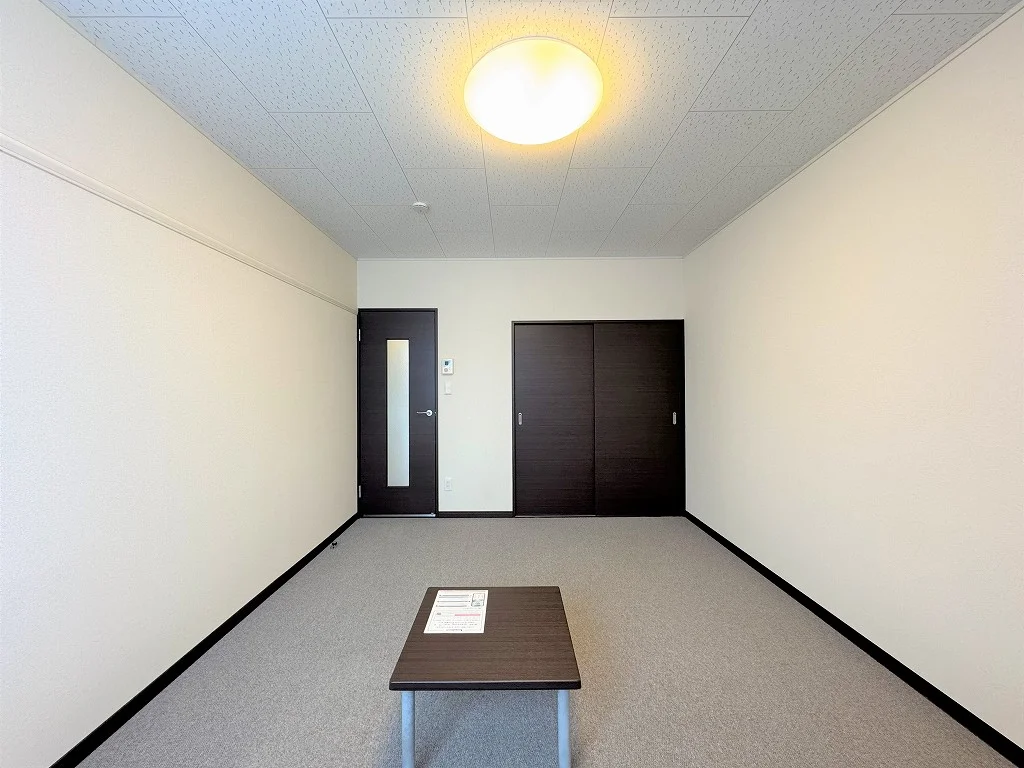 １Ｆはフローリング仕様・２Ｆは絨毯仕様