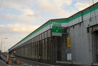 姫路バイパス市川ランプまで3200m