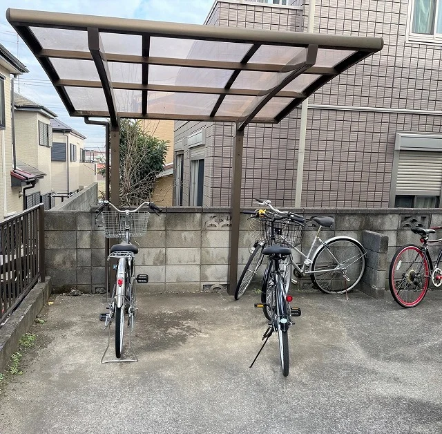 屋根付き駐輪場