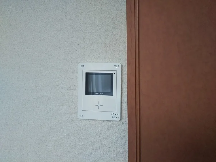 モニター付きインターフォンで急な来訪にも安心です！