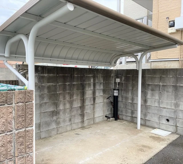 屋根付き駐輪場
