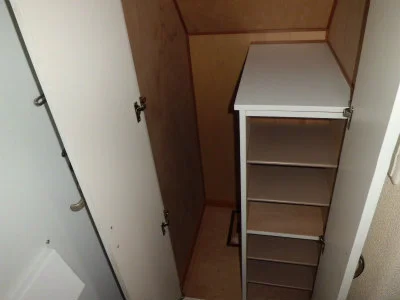 大きく便利な玄関収納。