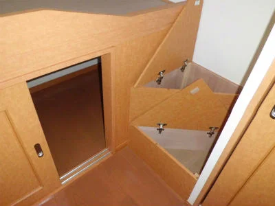 こんな所にも収納が・・・