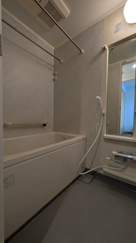 浴室乾燥機付き♪