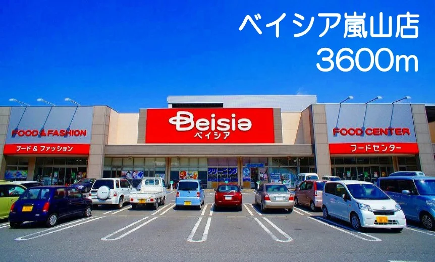 ベイシア嵐山店まで3600m