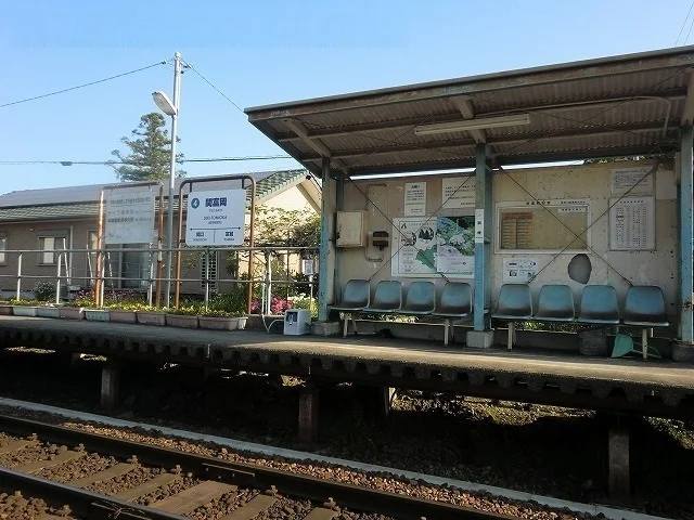 長良川鉄道関富岡駅まで1400m
