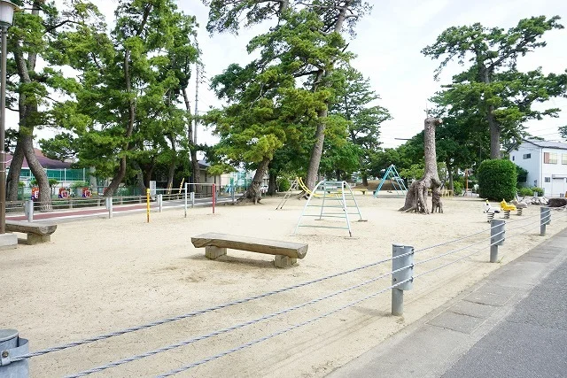 沖洲公園まで1500m