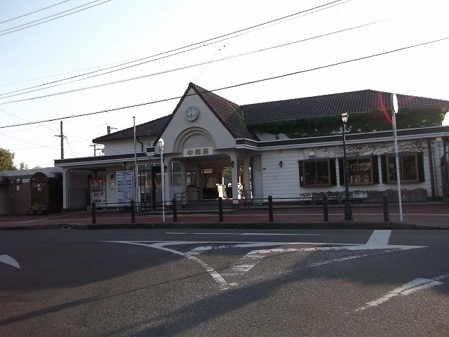 JR中間駅まで1100m