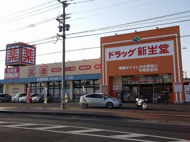 ドラッグ新生堂まで900m