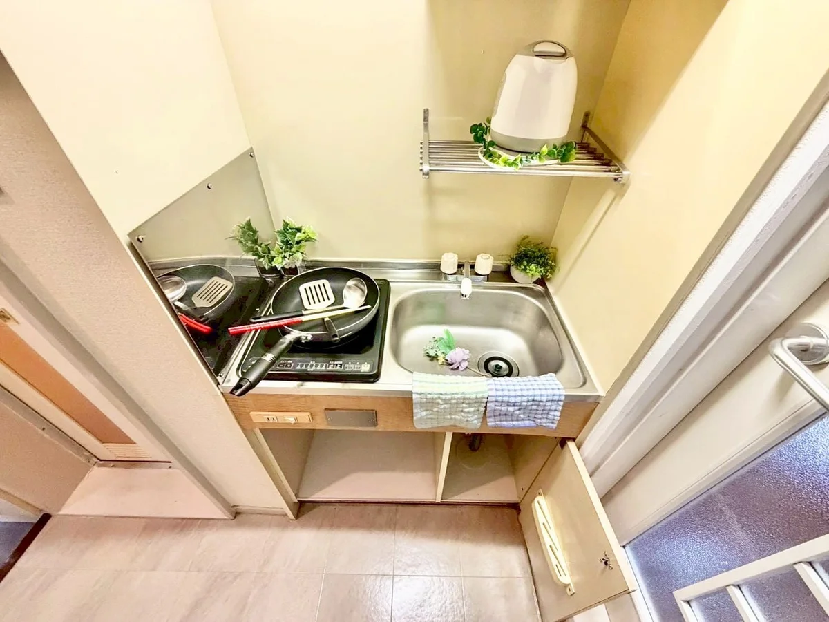 ※撮影用の観察植物・食器調理器具・雑貨類等はございません。※写真は現況優先