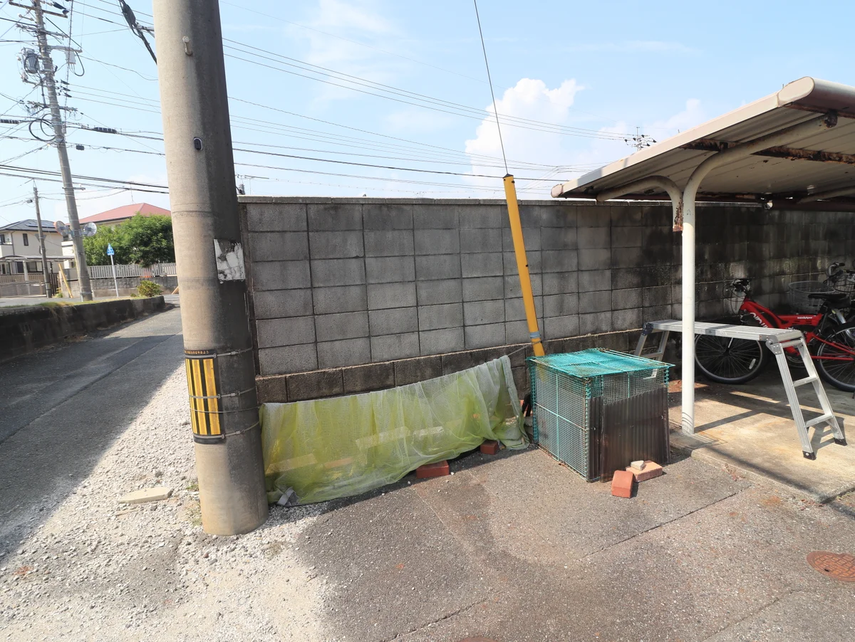 敷地内ゴミ収集場所