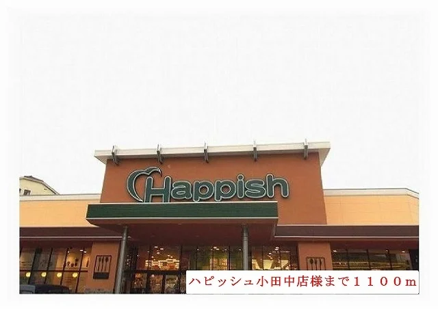 ハピッシュ小田中店様まで1100m