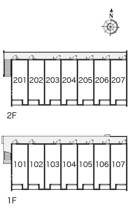 間取り配置図です。
