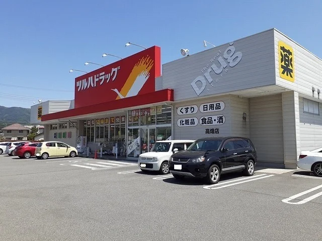ツルハドラッグ甲府国母店まで500m