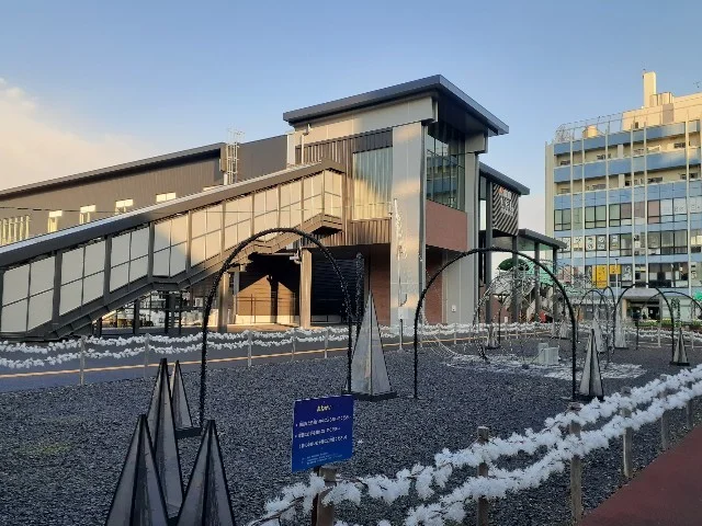 桑名駅まで1100m