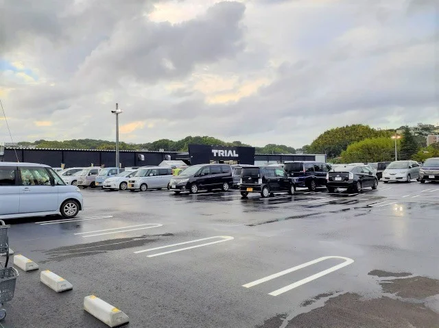 トライアル　上熊本店まで1100m