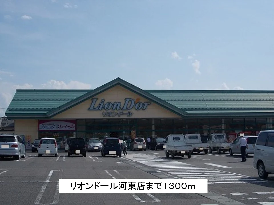 リオンドール河東店まで1300m