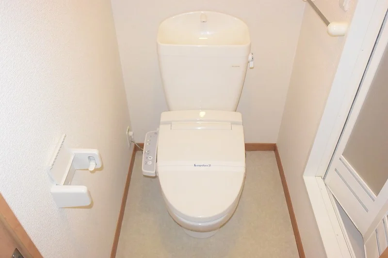 温水洗浄便座で快適♪