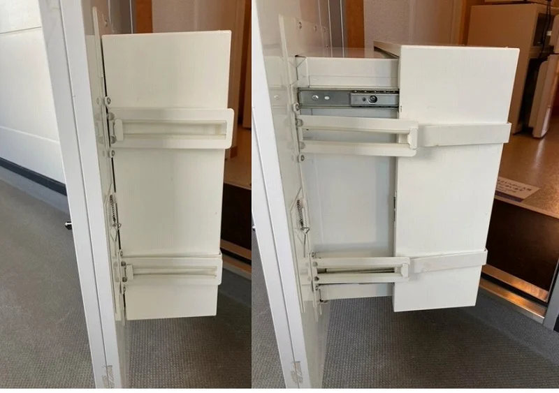 宅配ボックス内側