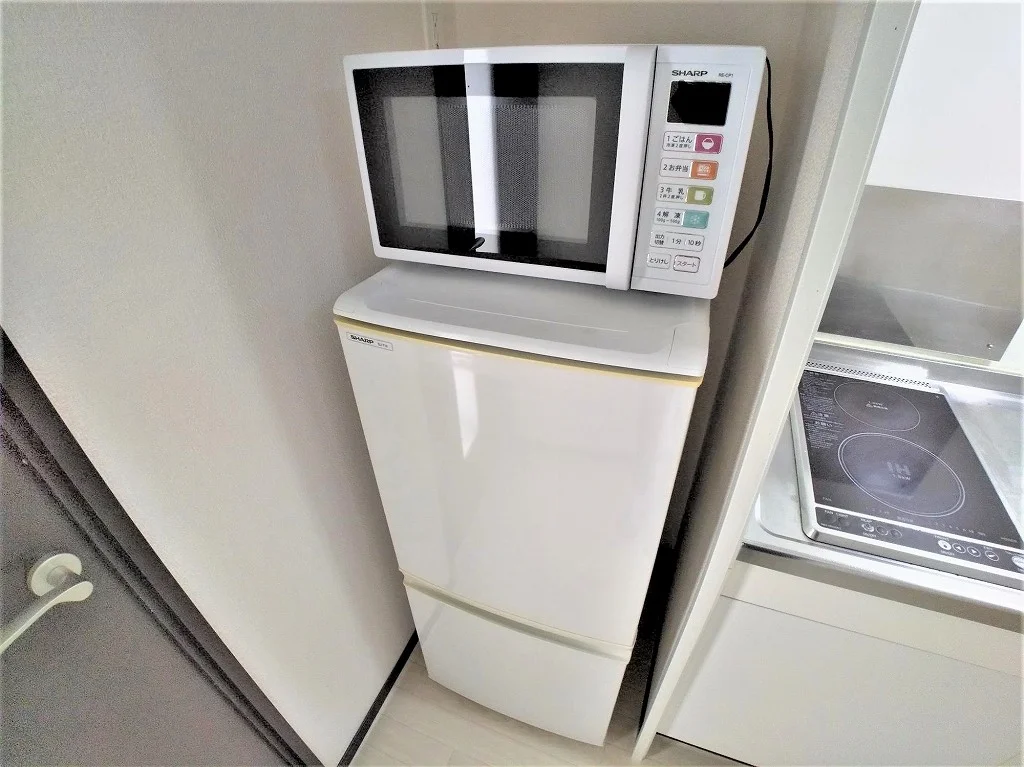 レンジと冷蔵庫