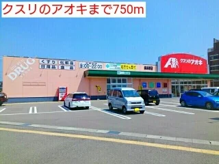 クスリのアオキまで750m