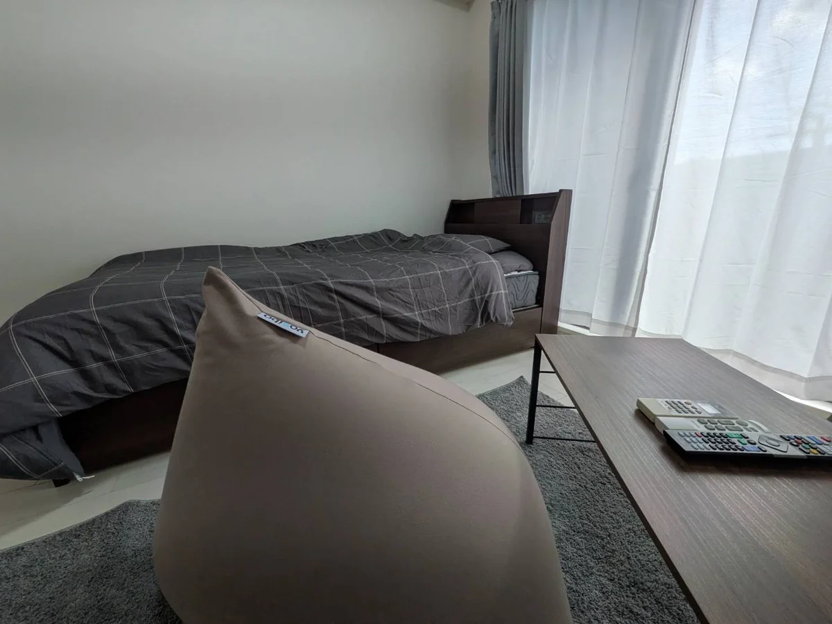 yogiboクッションでくつろいで頂けます。