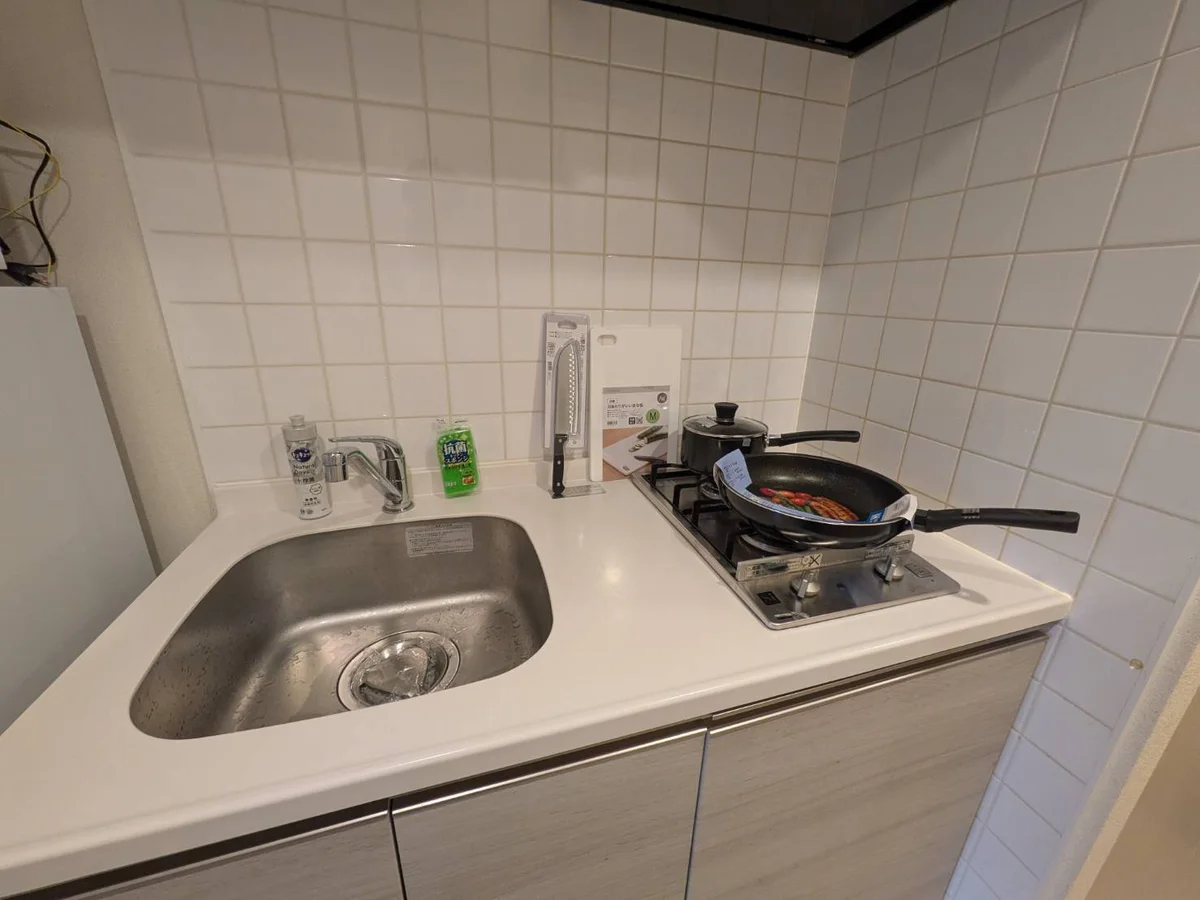 調理器具も揃っております。