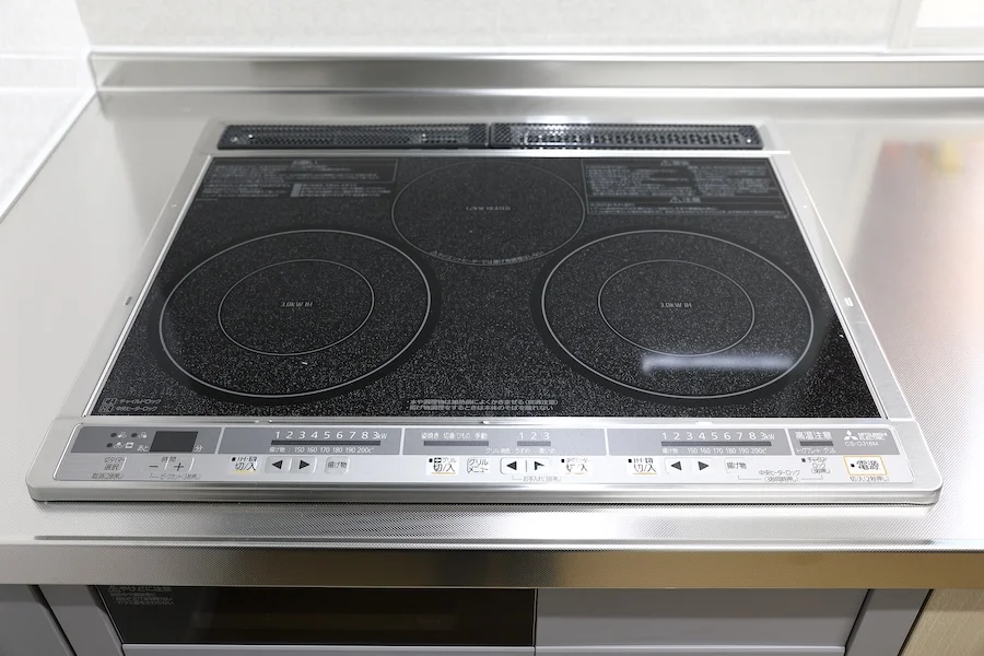 3口IHクッキングヒーター