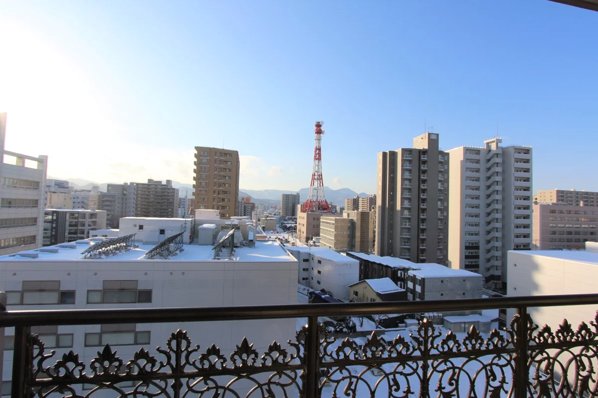バルコニーからのロケーション