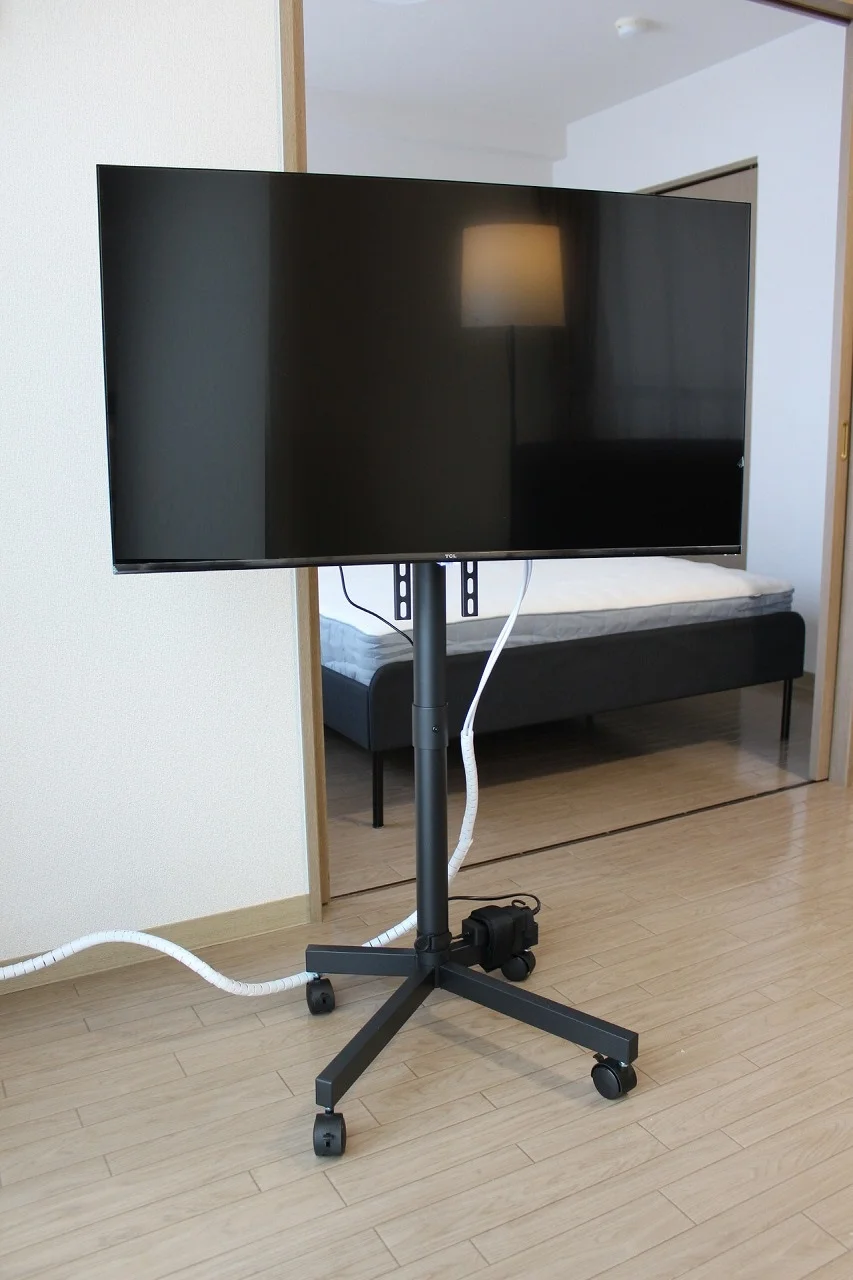 40インチ液晶ＴＶ／キャスター付きＴＶスタンド