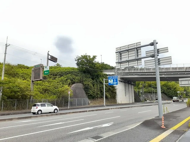 京奈和自動車道橋本I．C様まで1482m