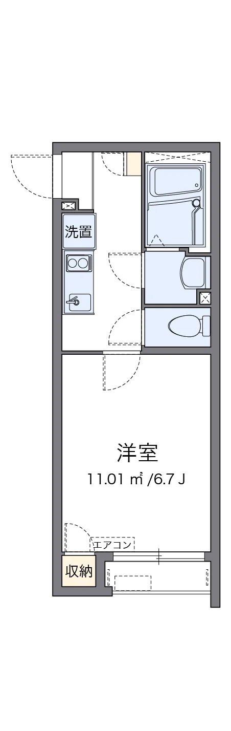 代表的な間取のため実際の間取とは異なる場合があります