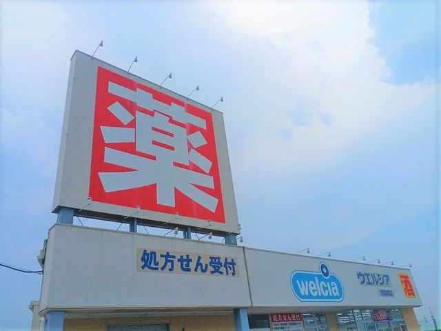 ウエルシア様まで750m