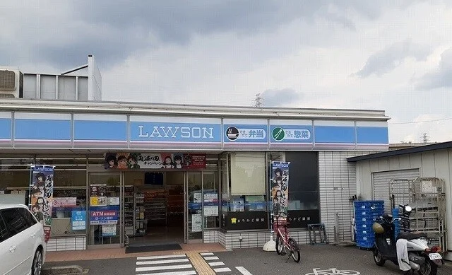 ローソン様まで1200m