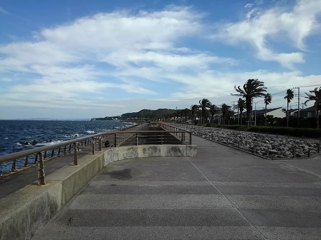 馬堀海岸まで750m