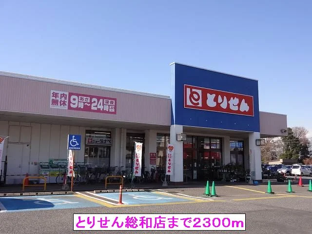 とりせん総和店まで2300m