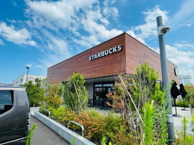 スターバックスコーヒー名取増田まで700m