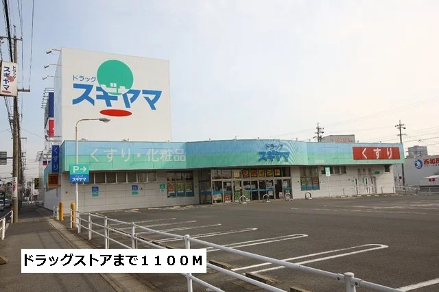ドラッグストアスギヤマまで1100m
