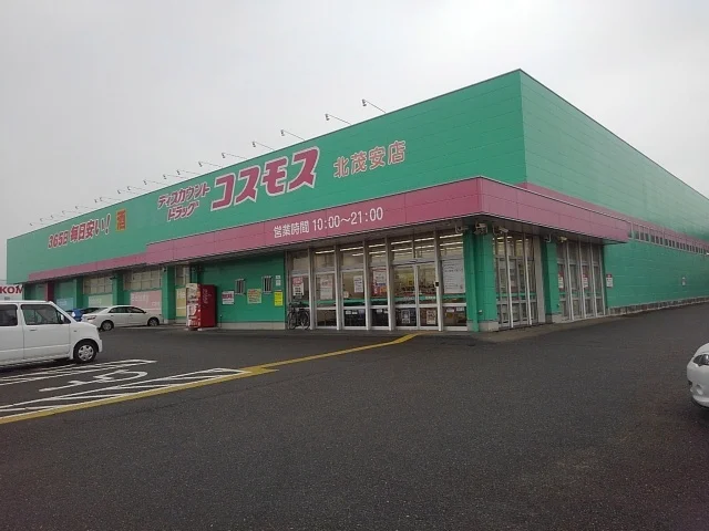 ドラッグストアコスモス北茂安店まで669m