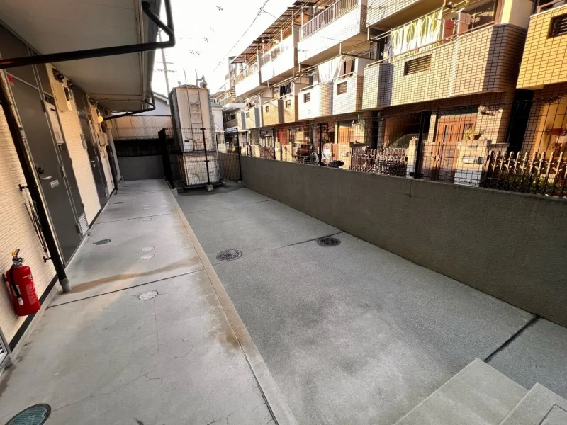 駐輪スペースです。