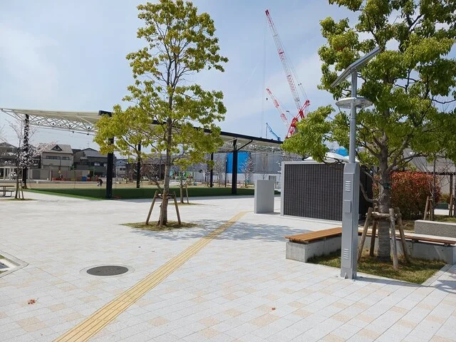 南わくわく公園まで22m