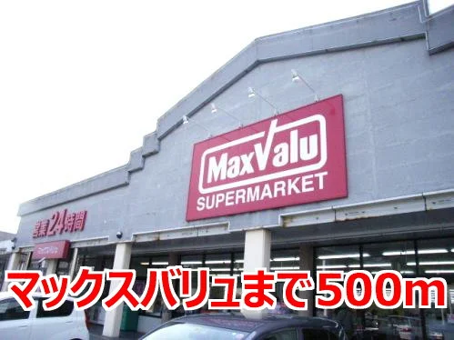 マックスバリュまで500m