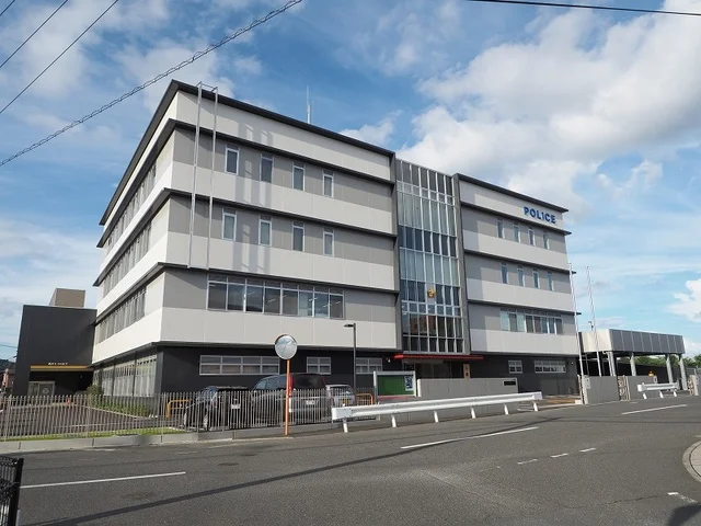 行橋警察署まで1400m