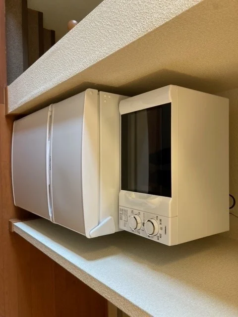電子レンジ、冷蔵庫