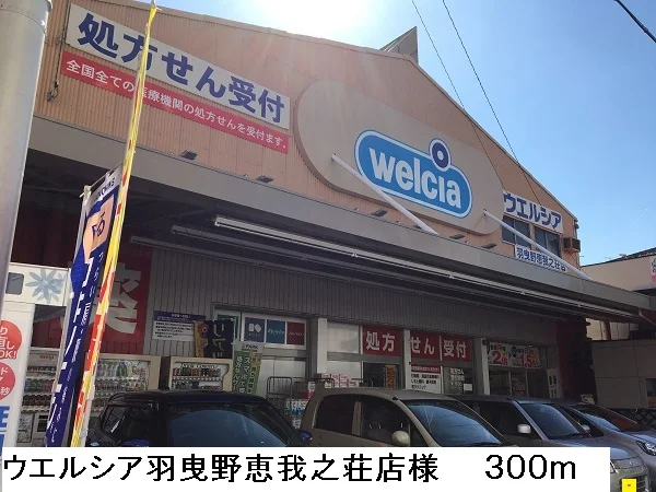 ウエルシア羽曳野恵我之荘店様まで300m