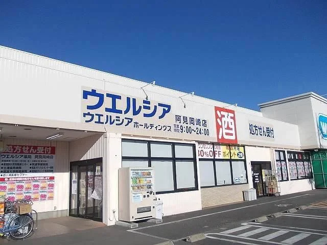 ウエルシア阿見岡崎店まで600m