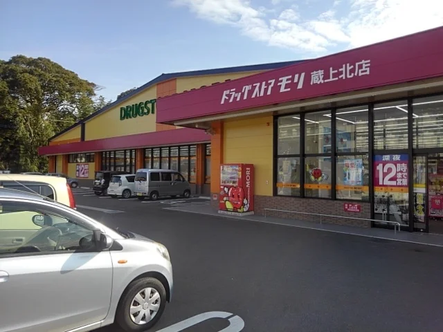 ドラッグストアモリ蔵上北店まで210m
