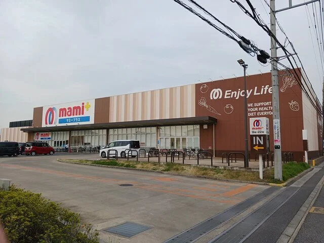 マミ－プラスまで1102m