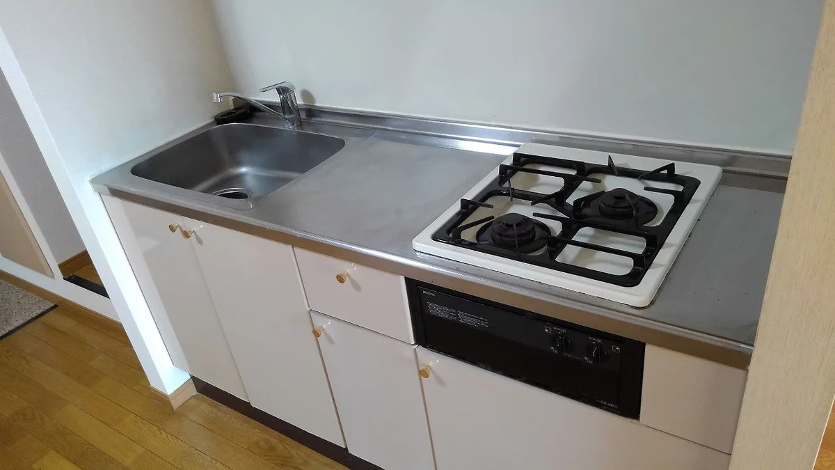 広々2口コンロ付きキッチン♪