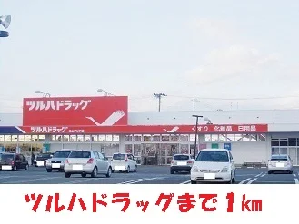 ツルハドラッグまで1000m